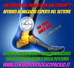 CENTRO PODOLOGICO PACILIO DEL PROF. DR. ANTONIO PACILIO