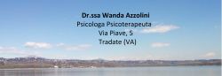 Dr.ssa Wanda Azzolini Psicologa Psicoterapeuta Tradate
